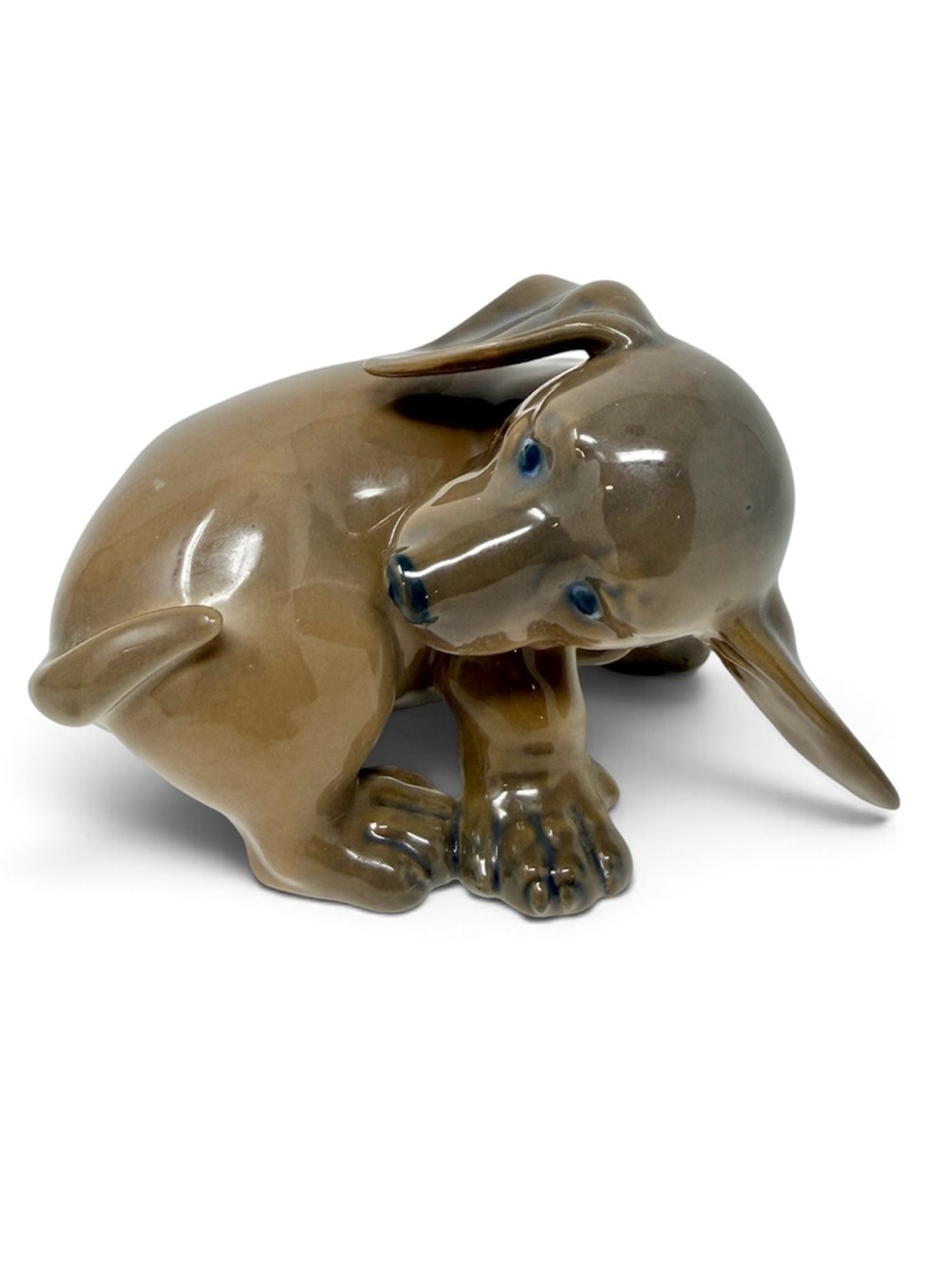 Royal Copenhagen Dachshund Puppy Porcelain Figurine